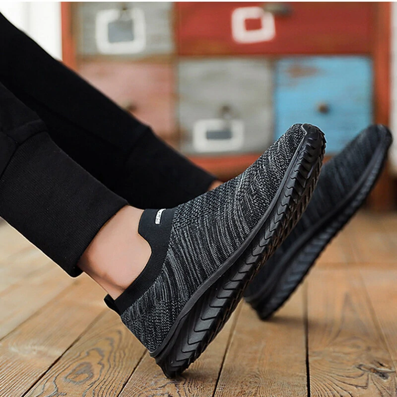 (image for) TENGOO Outdoors Mesh Material Breathable Anti-slip Lightweight Casual Sport shoes for Running Basketball Workout Gym